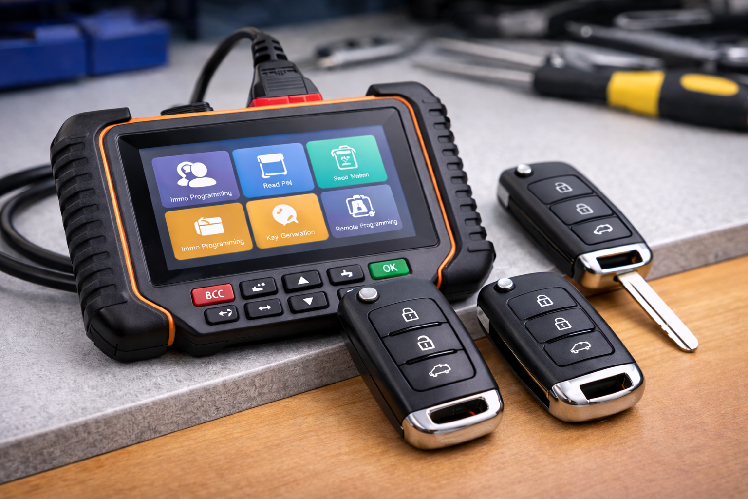 Dorabianie, kodowanie i programowanie kluczy samochodowych – co warto wiedzieć?
