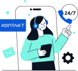 Całodobowy kontakt pomoc o każdej porze dnia i nocy 24/7 - RosTech