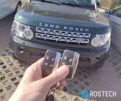 Dorabianie kluczy samochodowych Kwidzyn i okolice - Kluczyki Keyless LandRover Discovery 4